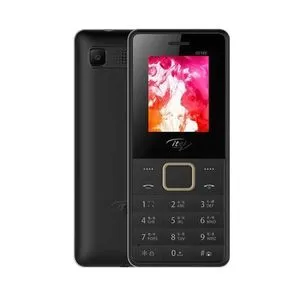 iTel it2160 - موبايل ثنائي الشريحة - 1.77 بوصة - أسود