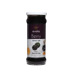 Evola Blackberry Jam With Honey 450 Grams