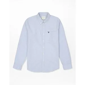 American Eagle AE Flex Oxford Button-Up Shirt