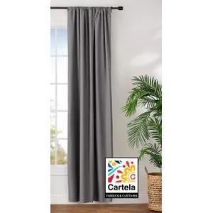 Blackout Curtain Grommet - Gray