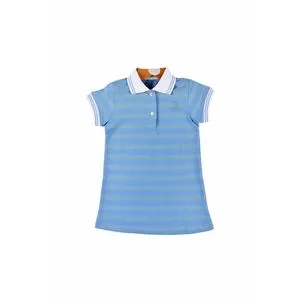 Junior High Quality Cotton Blend And Comfy Polo Dress