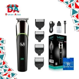 VGR V-191 Professional Rechargeable  Hair Trimmer  USB  + Gift Bag Dukan Alaa