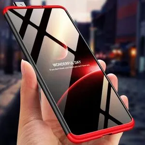 Xiaomi MI 9T / Redmi K20 3 In 1 Fully Protection Cover - Red Black.