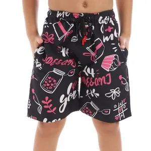 Caesar Boys Swim Short Printed Cup And Cake