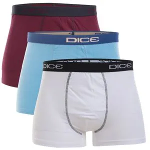 Dice Bundle OF Three Ultra-comfort Slip On Solid Boxers