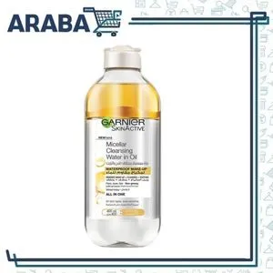 Garnier Micellar Cleansing Water In Oil للمكياج المضاد للماء - 400 مل