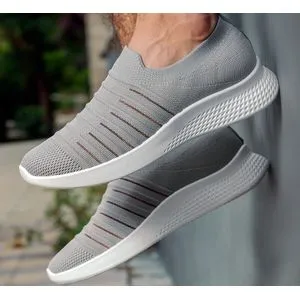 Men's Sneaker Shoes- Gray