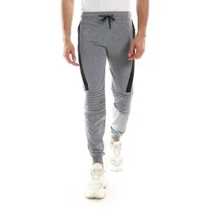 Caesar Detailed Casual Sweatpants With Zipper In Sides