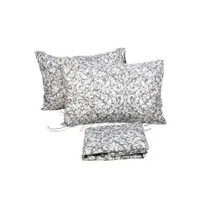 Snooze Snooze, Flat Bed Sheet Double+ 2 Free Pillowcases (Oriental Coffee)