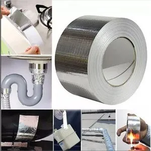 Aluminum Foil Tape - To Mend Cracks, Adhesive Gaps, Sealant, Waterproofing