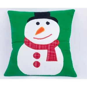 Ebda3 Men Masr Handmade Christmas Snowman Cushion