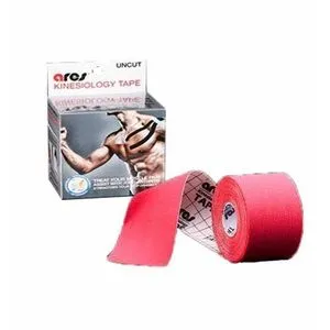 Ares Kinesiology Adhesive Sports Tape.Red