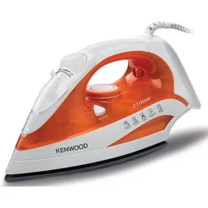 Kenwood Steam Iron 2100W With Ceramic Soleplate,Stp50.000Wo White/Orange