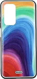 Generic 3D Hard Slim Creative Case Rainbow For Xiaomi Redmi Note 10T Pro - Multi Color