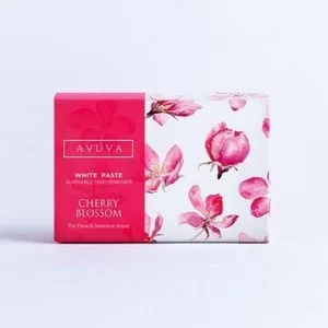 Avuva White Pastry Cherry Blossom And Cherry Flower Hair Remover - 100gm