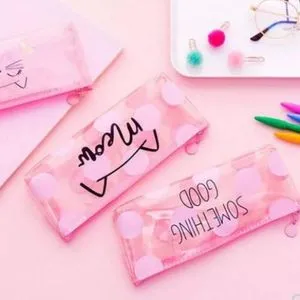 Versatile Pencil Case For Makeup Pens Or Pencils With A Cute Design -2pcs