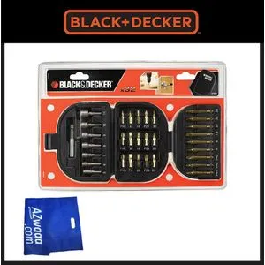BLACK+DECKER Screwing Set 32pcs A7094 + Azwaaa Bag