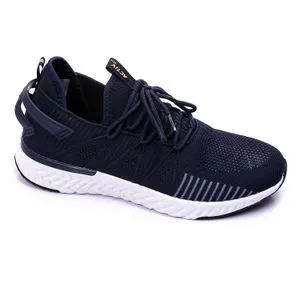 Activ Navy Blue Decorative Lace Up Sneakers