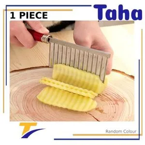 Taha Offer Zigzag Knife For Cutting Potatoes And Pickles 1 Piece