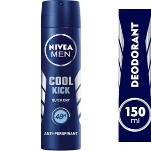 NIVEA MEN Cool Kick Antiperspirant Spray for Men - 150ml