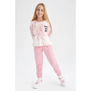 بنطلون محبوك من Defacto Girl Jogger Fit