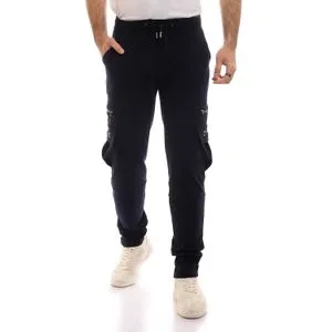 Caesar Elastic Waist With Baggy Sweatpants - Blue