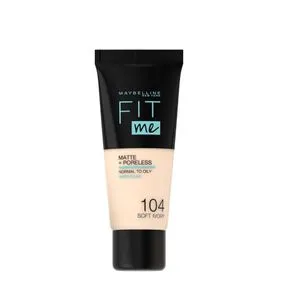 Maybelline New York Maybelline New York Fit Me Matte + Poreless –  104 soft Ivory