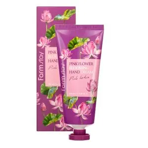 Farm Stay Pink Flower Blooming Hand Cream Pink Lotus -100ml