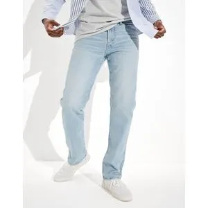American Eagle AirFlex+ Relaxed Straight Jean.