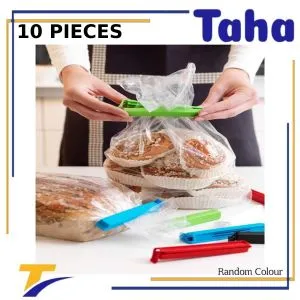 Taha Offer Plastic Clips To Close Bags 10 Pieces