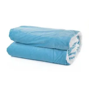 Mintra H4577 Sherpa & Super Soft Flannel Blanket – 220x240cm – Turquoise