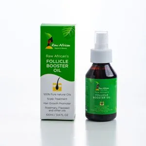 Raw African Follicle Booster Oil - Growth Beard - Hair Loss - 100 Ml