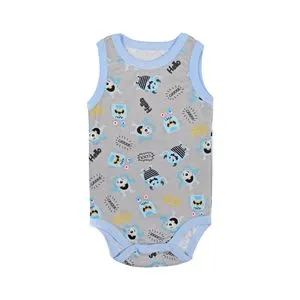 Junior High Quality Cotton Blend And Comfy Sleeveless Bodysuit P/3 For Girls