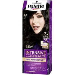 Palette Intensive Color Cream 1-0 Black, 50 Ml