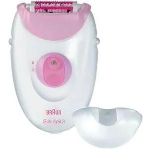 Braun Silk-epil 3 3370 Epilator - White/Pink