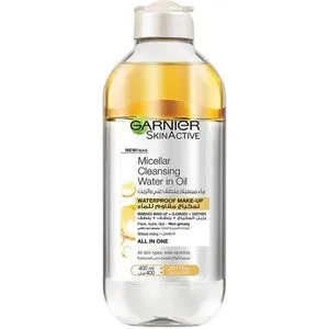 Garnier Micellar Cleansing Water In Oil للمكياج المضاد للماء - 400 مل