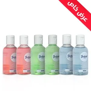 Karimed Brilliant Touch Hand Wash 6 Pcs. With Moisturizer 90ML