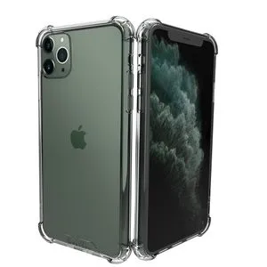 جراب هاتف iPhone 11 Pro شفاف مقاوم للصدمات