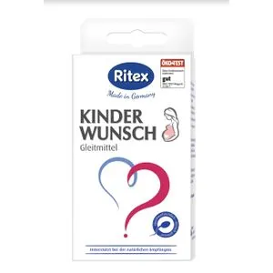 Ritex Kinder Wunsch Vaginal Lubricant 8 Pre-Filled Applicators