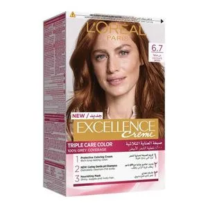 L'Oreal Paris Excellence Crème Hair Color - 6.7 Chocolate Brown