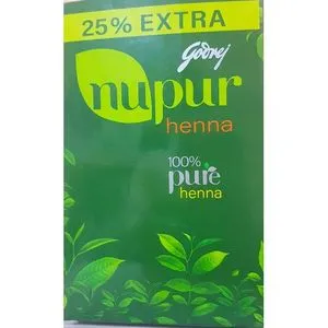 Godrej Nupur 100% Pure Henna  - For Men & Women - 150g