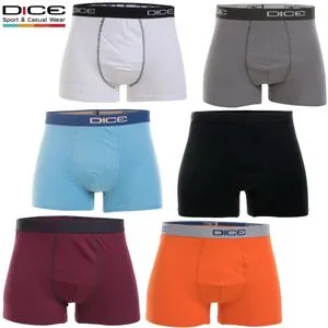 Dice Bundle Of Six Men Boxers