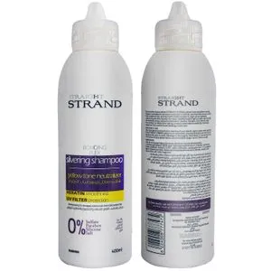 Karimed Straight Strand Silver Shampoo No Yellow Free Sufate 400ml