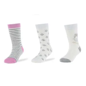 Junior Kids Socks Girl Long P/3