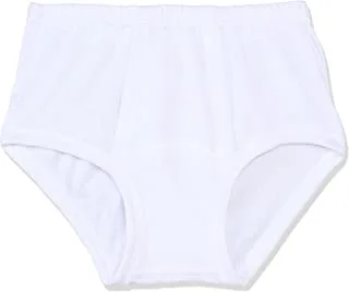 Papillon Cotton Underwear For Boys-White-4Years