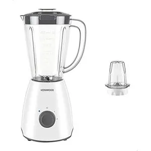 Kenwood Blender With Plastic Jug And Mill, 2Liters (1.5L Working Capacity), BLP10.AOWH