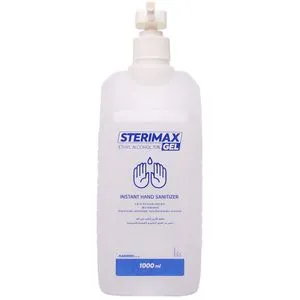SteriMax Hand Sanitizer Gel Transparent - 1 Liter
