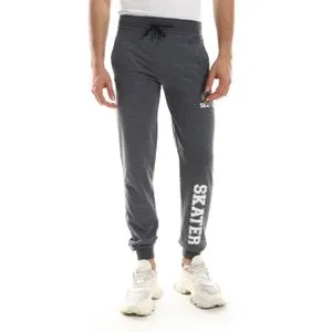 Caesar Detailed Printed Casual Sweatpants