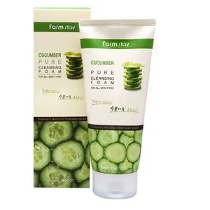 Farm Stay Cucumber Pure Cleansing Foam For All Skin Types - 180ml