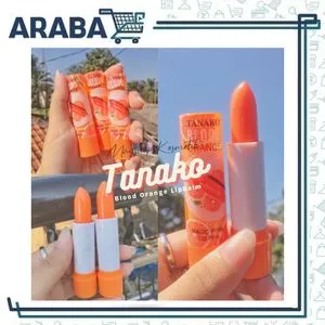 Tanako Lip Balm Blood Orange Lip PINK - 1Pcs